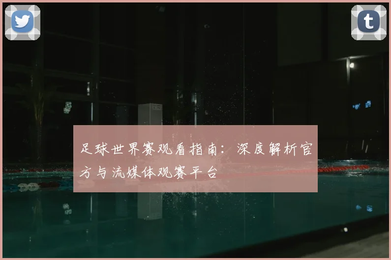 足球世界赛观看指南：深度解析官方与流媒体观赛平台
